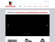 Tablet Screenshot of bouchercon.com